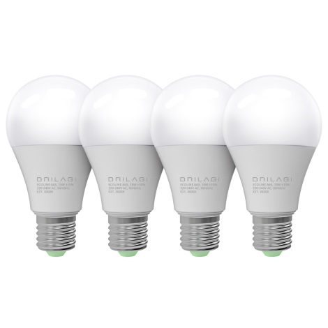 Veronderstelling Overweldigen Ongeautoriseerd SET 4x LED Lamp ECOLINE A65 E27/15W/230V 4000K - Brilagi | Lumimania