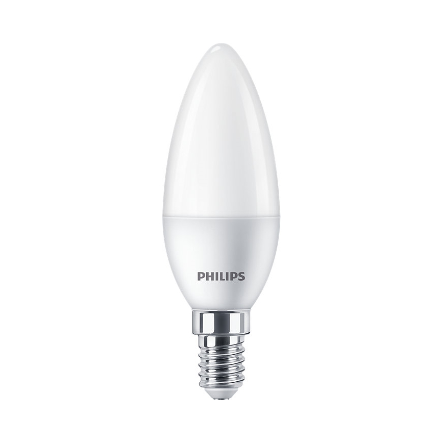 SET 4x LED Lamp Philips B35 E14/5W/230V 2700K