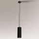 Shilo - Hanglamp aan een koord 1xGU10/15W/230V zwart