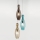 SIRU - Suspension filaire BIRILLO 3xE14/40W/230V marron/turquoise/beige Verre vénitien