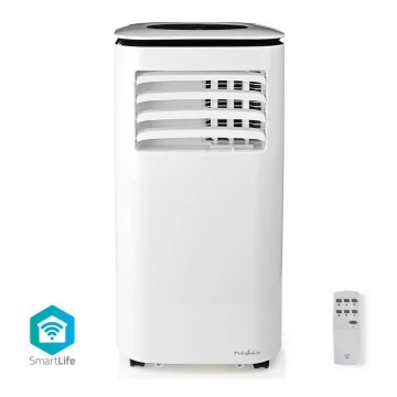 Slimme mobiele airco 3in1 inclusief complete accessoires 1023W/230V 9000 BTU + afstandsbediening