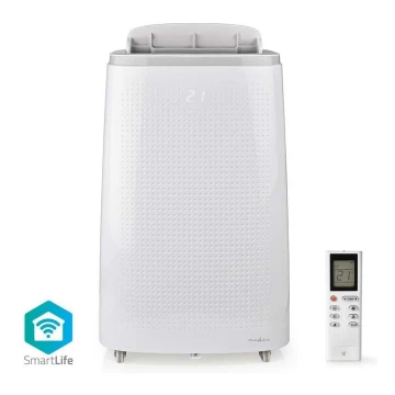 Slimme mobiele airco 3in1 inclusief complete accessoires 1800W/230V 16000 BTU Wi-Fi + afstandsbediening