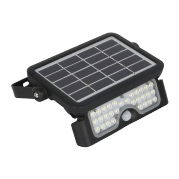 Solar LED Schijnwerper met Sensor LED/5W/3,7V 4000K IP65