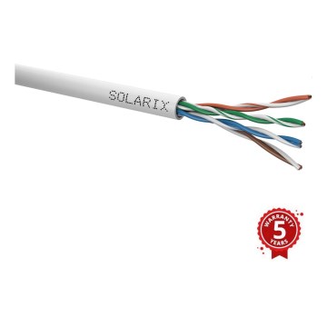 Solarix - Câble de branchement CAT5E UTP PVC Eca 305m