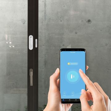 Deur/raam alarm 2xAAA Wi-Fi Tuya