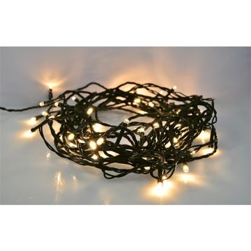 LED Kerst Lichtketting voor Buiten 400xLED/8 functies 25 m IP44 warm wit