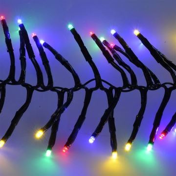 LED Kerst Lichtketting 576xLED/8 functies 8m IP44 meerdere kleuren + afstandsbediening