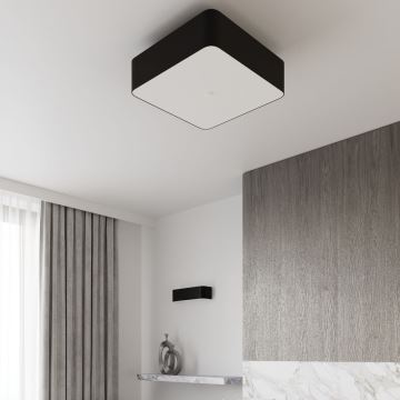 Plafond Lamp LOKKO 5x E27 / 60W / 230V 45 cm zwart