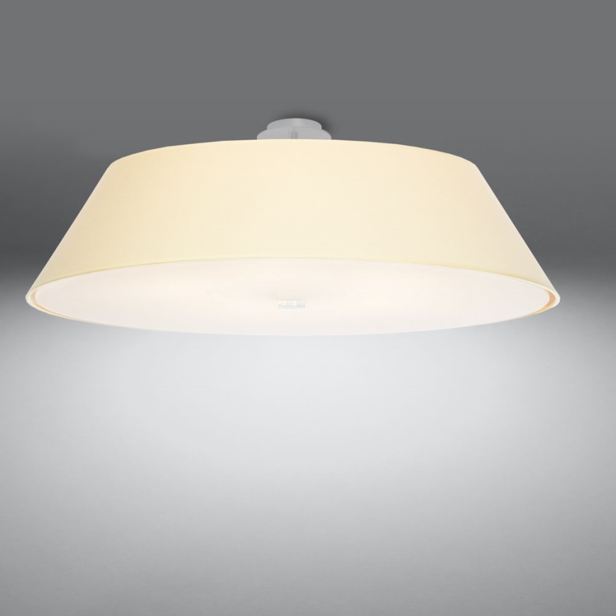 Plafond Lamp VEGA 5x E27 / 60W / 230V d. 70 cm wit