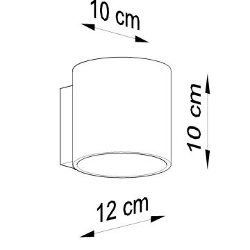 Spot mural VICI 1xG9/40W/230V verre/blanc