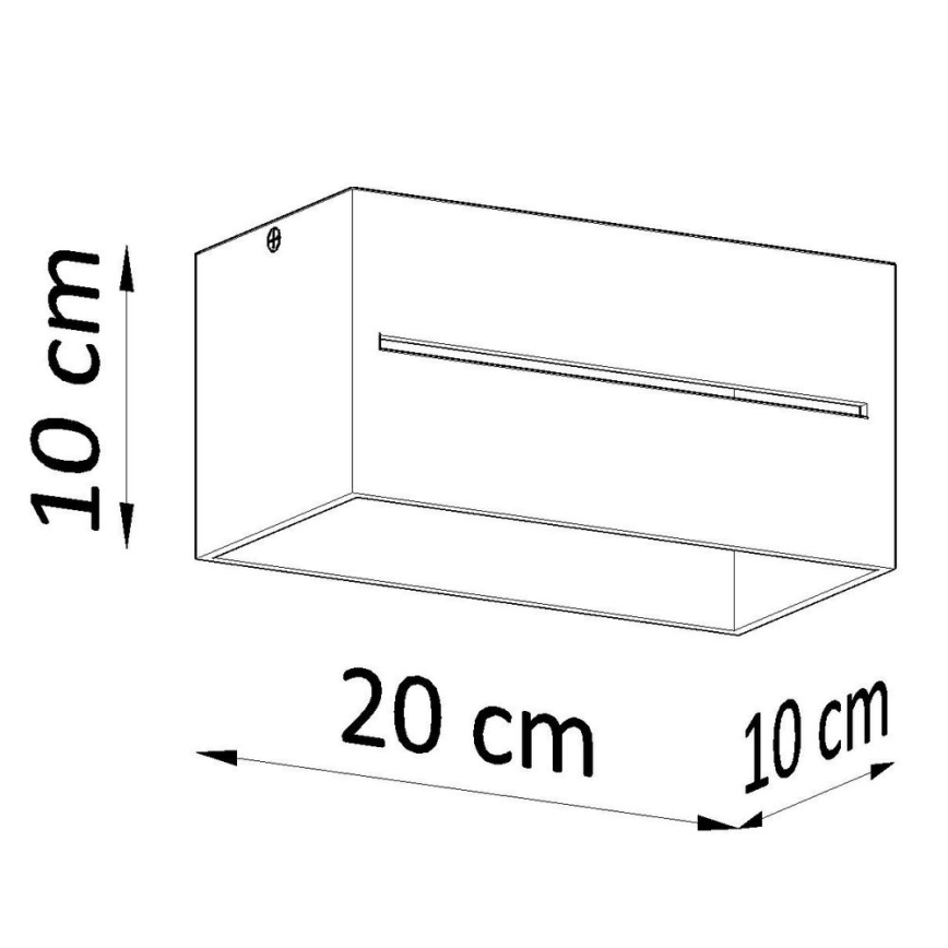 Plafonnier LOBO 2xG9/40W/230V blanc