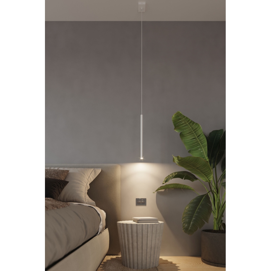 Hanglamp aan een koord PASTELO 3xG9/8W/230V wit