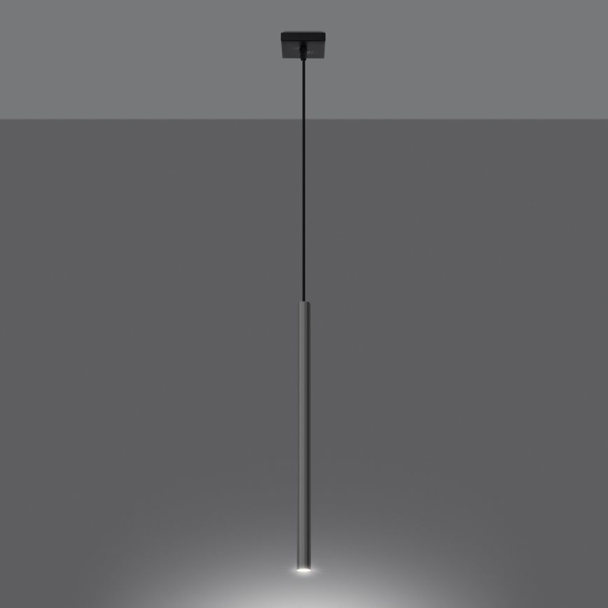 Hanglamp aan een koord PASTELO 1xG9/8W/230V chroom