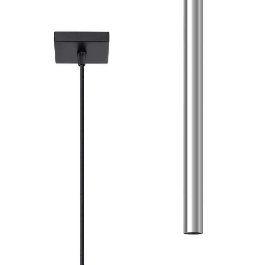 Hanglamp aan een koord PASTELO 1xG9/8W/230V chroom