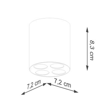 LED spot ZOE LED/9W/230V zwart