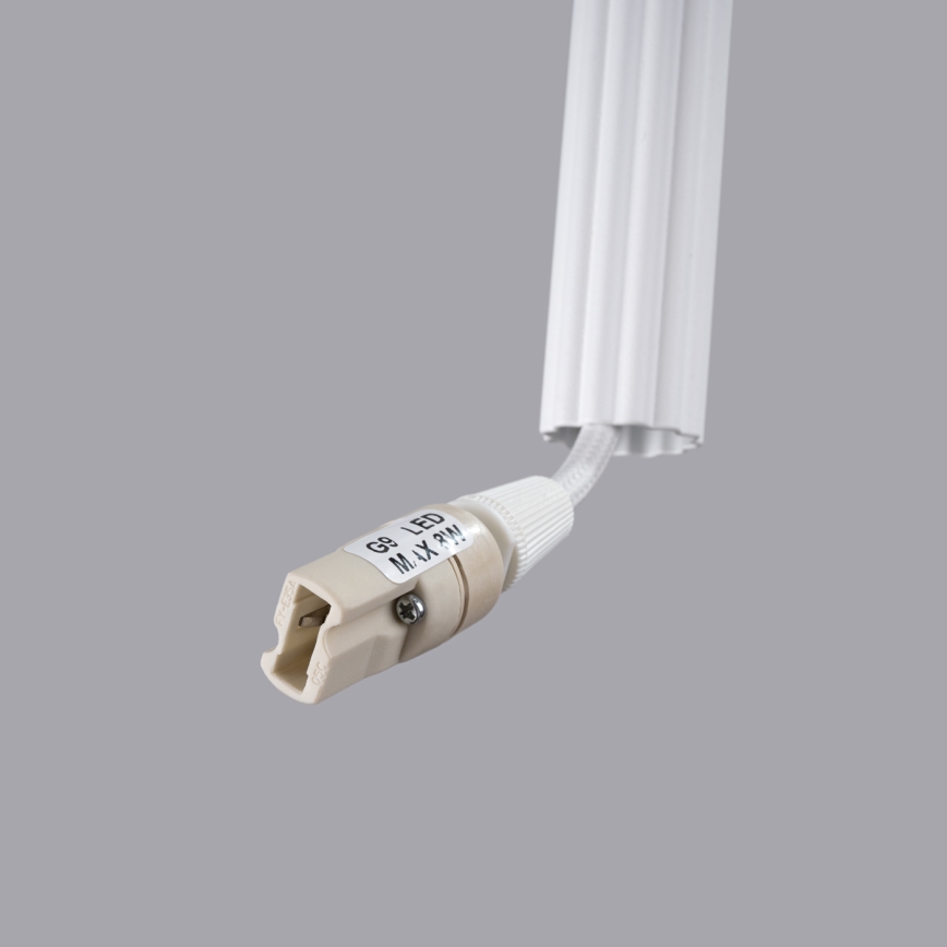 Suspension filaire ARCHE 1xG9/8W/230V blanc