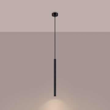 Hanglamp aan een koord ARCHE 1xG9/8W/230V zwart