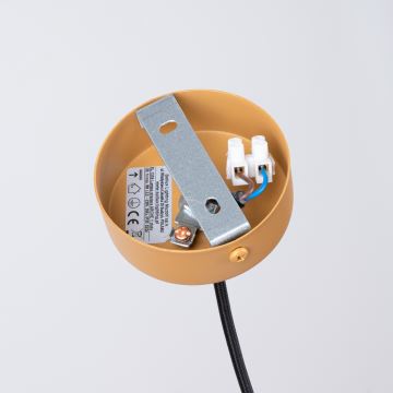 Hanglamp aan een koord ARCHE 1xG9/8W/230V goud