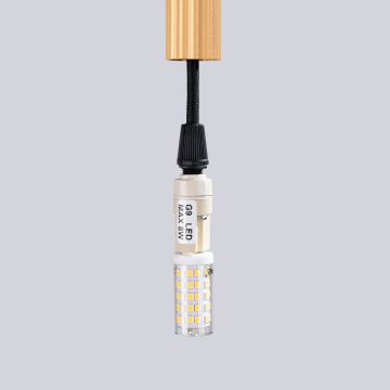 Suspension filaire ARCHE 1xG9/8W/230V doré