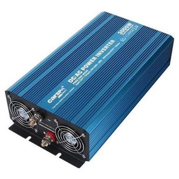 Spanningsomvormer 3000W/12V/230V + afstandsbediening met draad