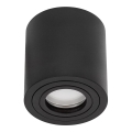 Spot de salle de bain CHLOE 1xGU10/30W/230V IP65 rond noir