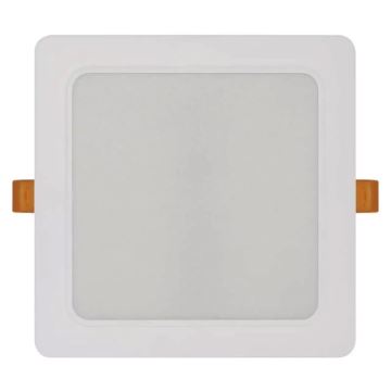 Spot encastrable LED LED/18W/230V 17x17 cm blanc