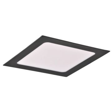 Spot encastrable RIGEL LED/10W/230V 4000K 16,8x16,8 cm noir