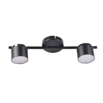 Spot KUBIK 2xLED/4,2W/230V noir