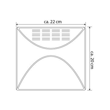 Numéro de maison solaire LED/3x0,1W/2,4V IP44 - certifié FSC