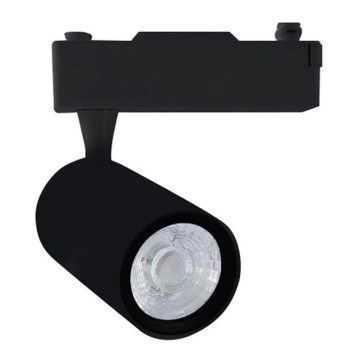 Spot pour système de rail TRACK LIGHT LED/12W/230V 3000K noir