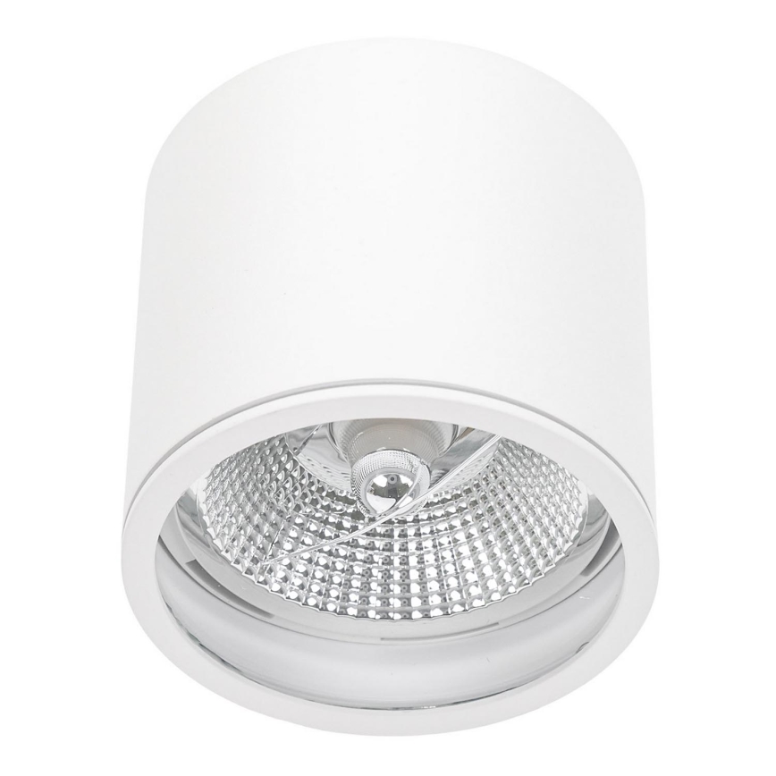 Spot salle de bain CHLOE AR111 1xGU10/50W/230V IP65 rond blanc