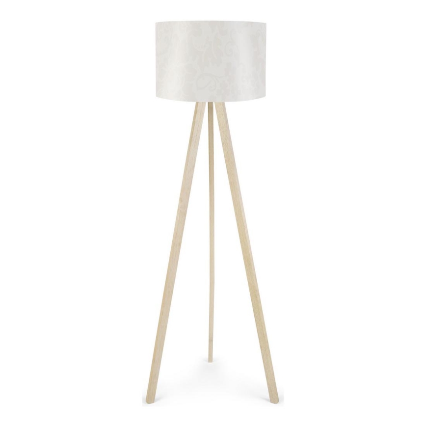 Staande Lamp AYD 1xE27/60W/230V crème/beige