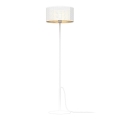 Staande lamp LOFT SHADE 1xE27/60W/230V wit/gouden