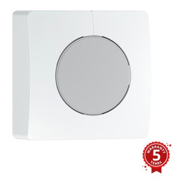 STEINEL 011697 - Détecteur crépusculaire extérieur NM5000-3 AP COM1 blanc IP54