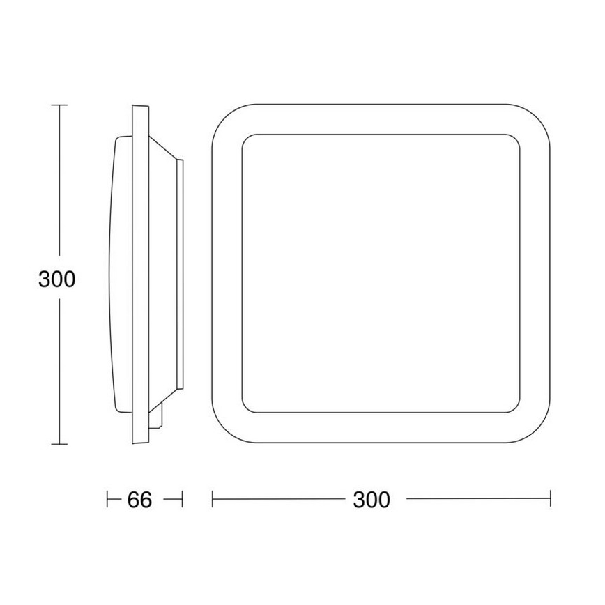 Steinel 052539 - LED Plafondlamp met sensor LED/9,5W/230V