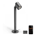 Steinel 058678 - LED Lamp voor Buiten met Schemer Sensor SPOT WAY 1xGU10/7,86W/230V IP44 antraciet