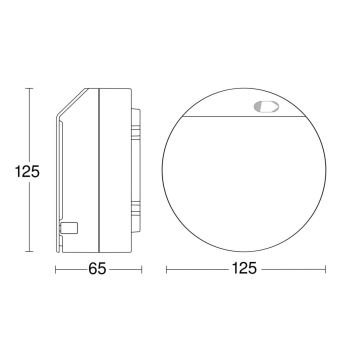 Steinel 067298 - Bewegingssensor HPD3 IP wit