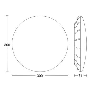 Steinel 067540 - Dimbare LED plafondlamp met sensor RS PRO S20 SC 15,7W/230V 4000K