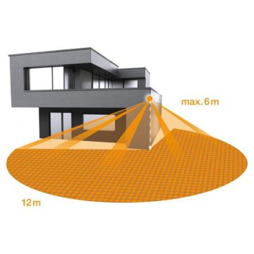 Steinel - LED Schijnwerper met sensor XLED PRO ONE S 18,4W/230V IP44 3000K antraciet + afstandsbediening