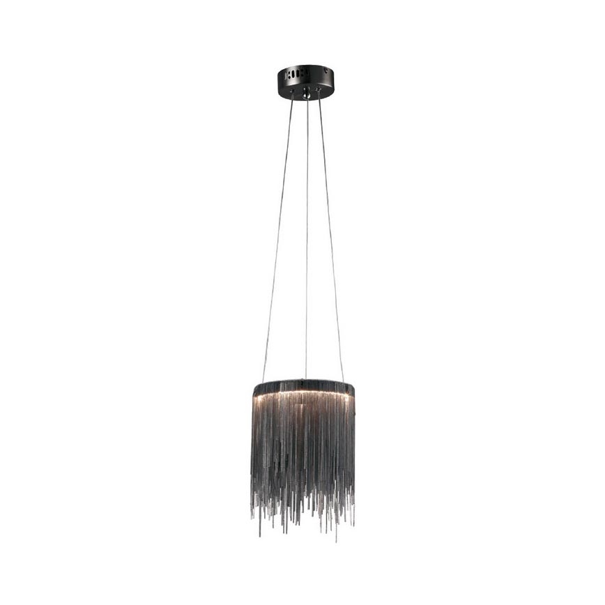 Suspension avec fil LED CASCATA BLACK LED/18W/230V