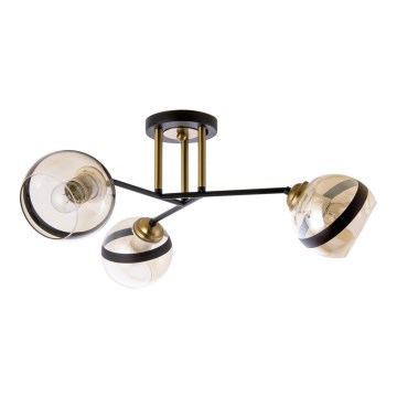 Suspension avec tige 3xE27/60W/230V