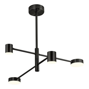 Suspension avec tige LED/24W/230V 3000K noir