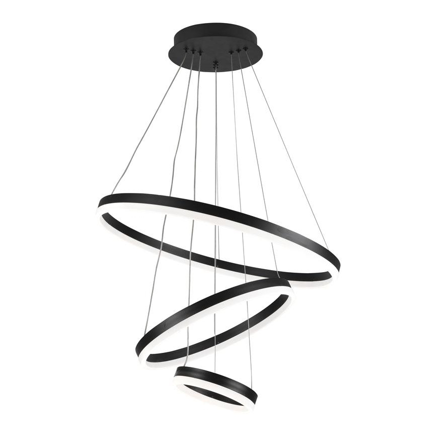 Suspension filaire à intensité variable LED/85W/230V 3000-6500K + télécommande