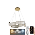 Suspension filaire à intensité variable LED LED/40W/230V 3000-6500K doré + télécommande