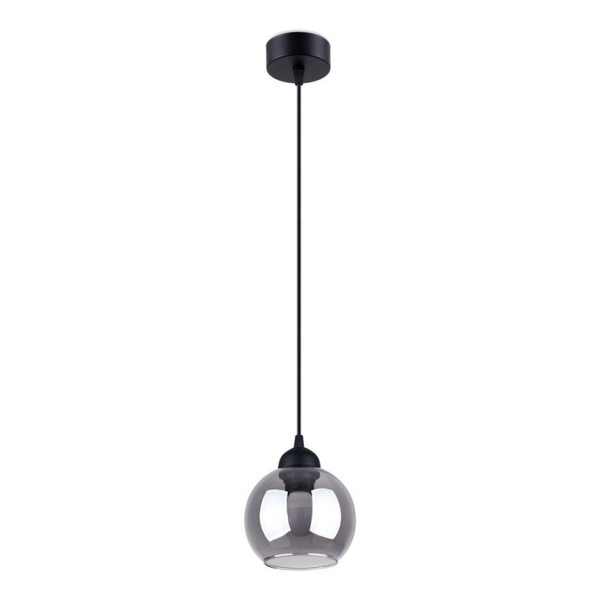 Suspension filaire ALINO 1xE27/60W/230V noir