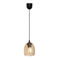 Suspension filaire BRILLANT 1xE27/60W/230V beige