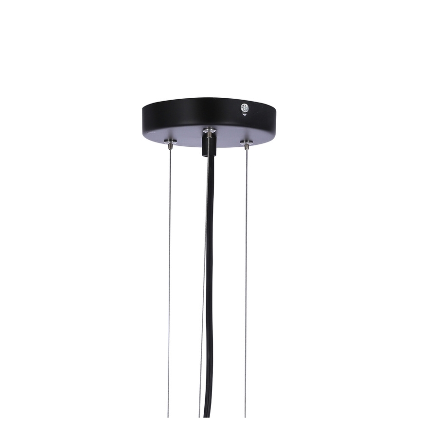 Suspension filaire CALDERA 3xE27/60W/230V noir