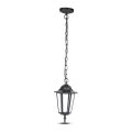 Suspension filaire extérieur 1xE27/40W/230V IP44 noir