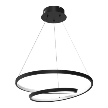 Suspension filaire LED LUCERNO LED/48W/230V noir