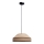 Suspension filaire MANISO 1xE27/60W/230V d. 45 cm beige